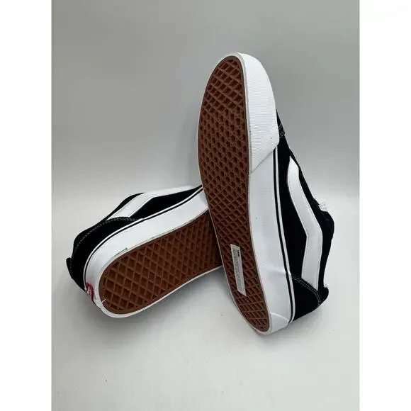 Vans KNU SKOOL Men's NEW Casual Shoe Black/White US Size 13 Medium - Picture 9 of 11